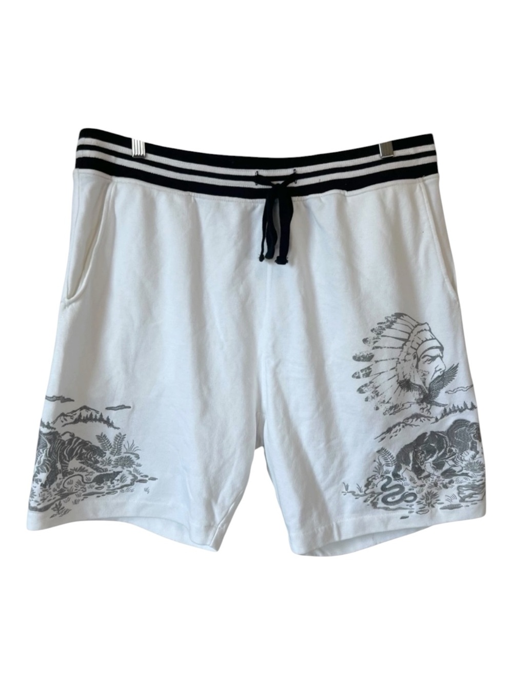 Hustle Gang Men’s Embroidered Shorts